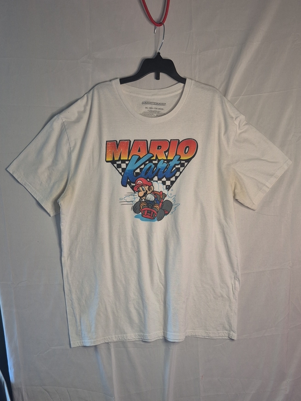 Mario Kart Graphic Tee - White